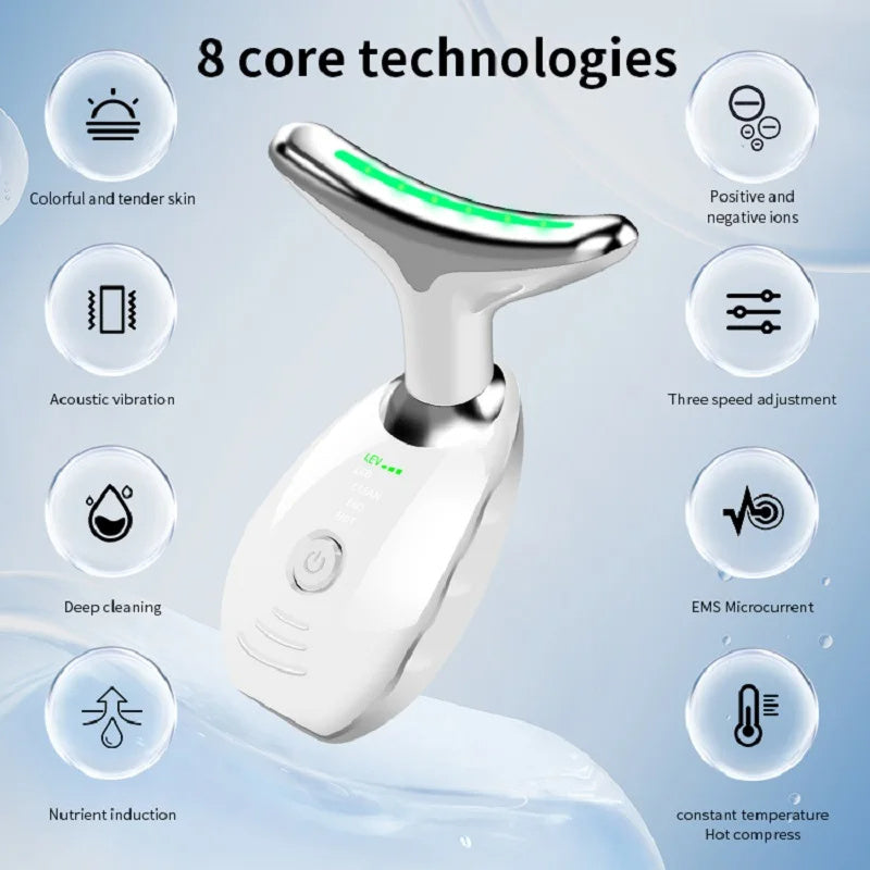 LED Photon Therapy Skin Massager