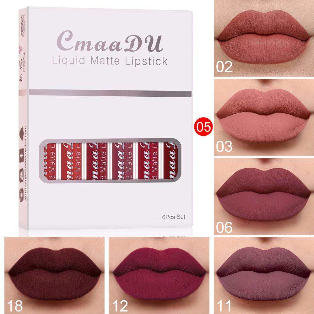 Matte Non-Stick Lipstick Set