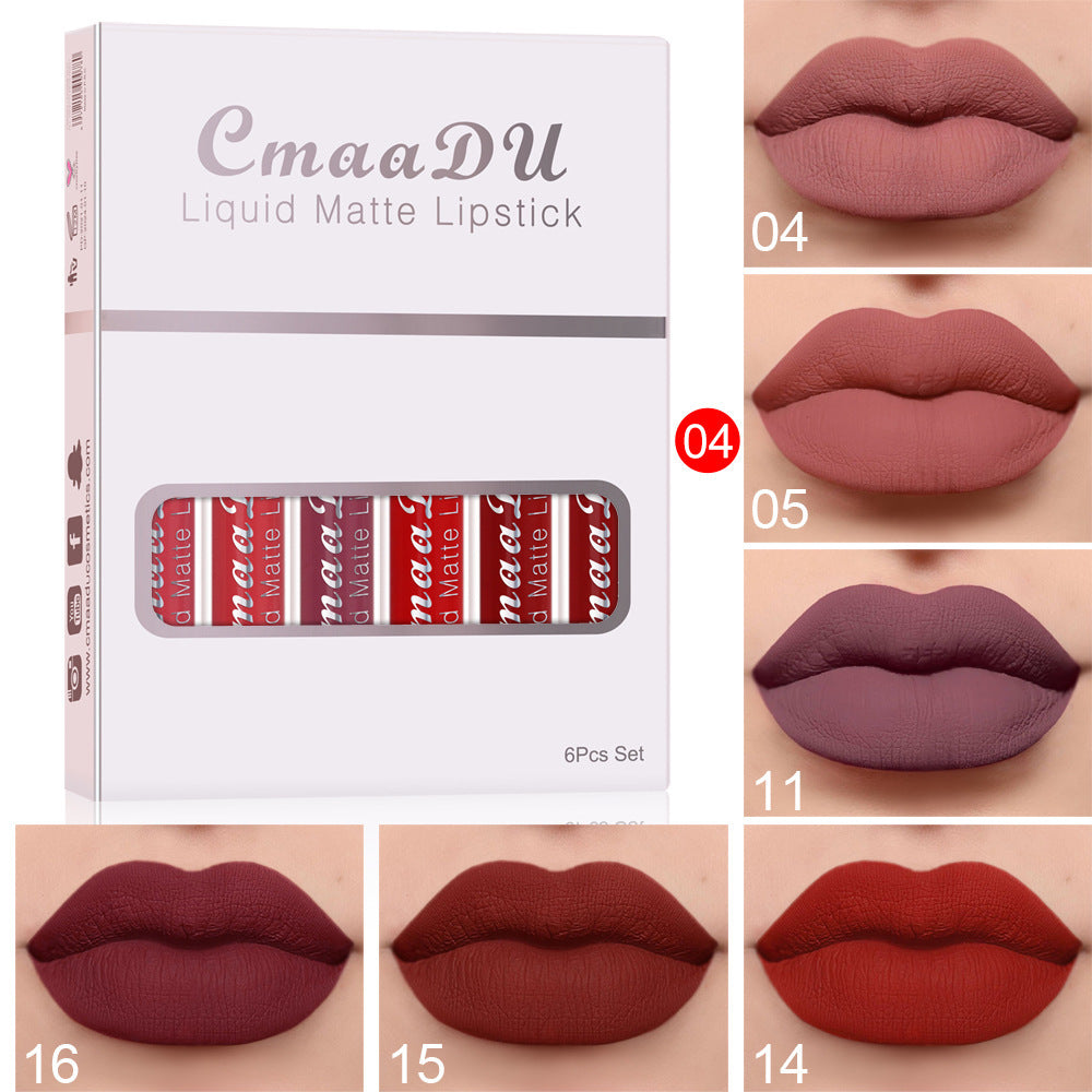 Matte Non-Stick Lipstick Set