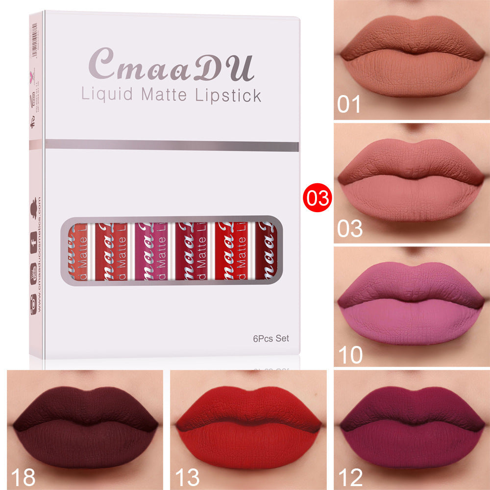 Matte Non-Stick Lipstick Set