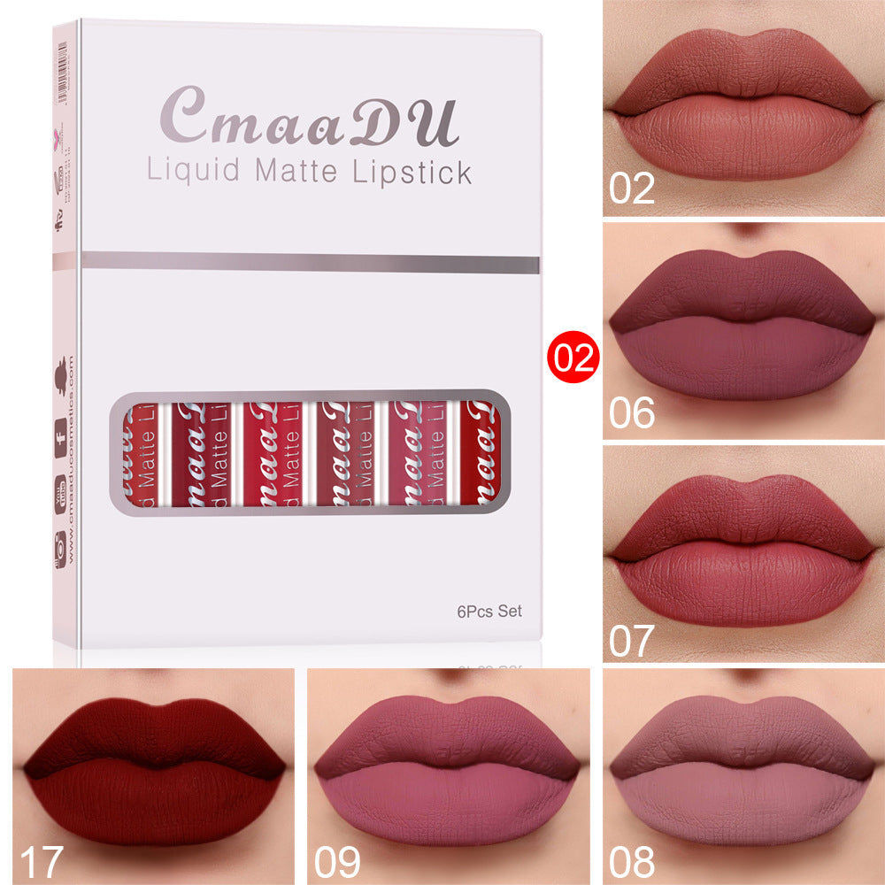 Matte Non-Stick Lipstick Set