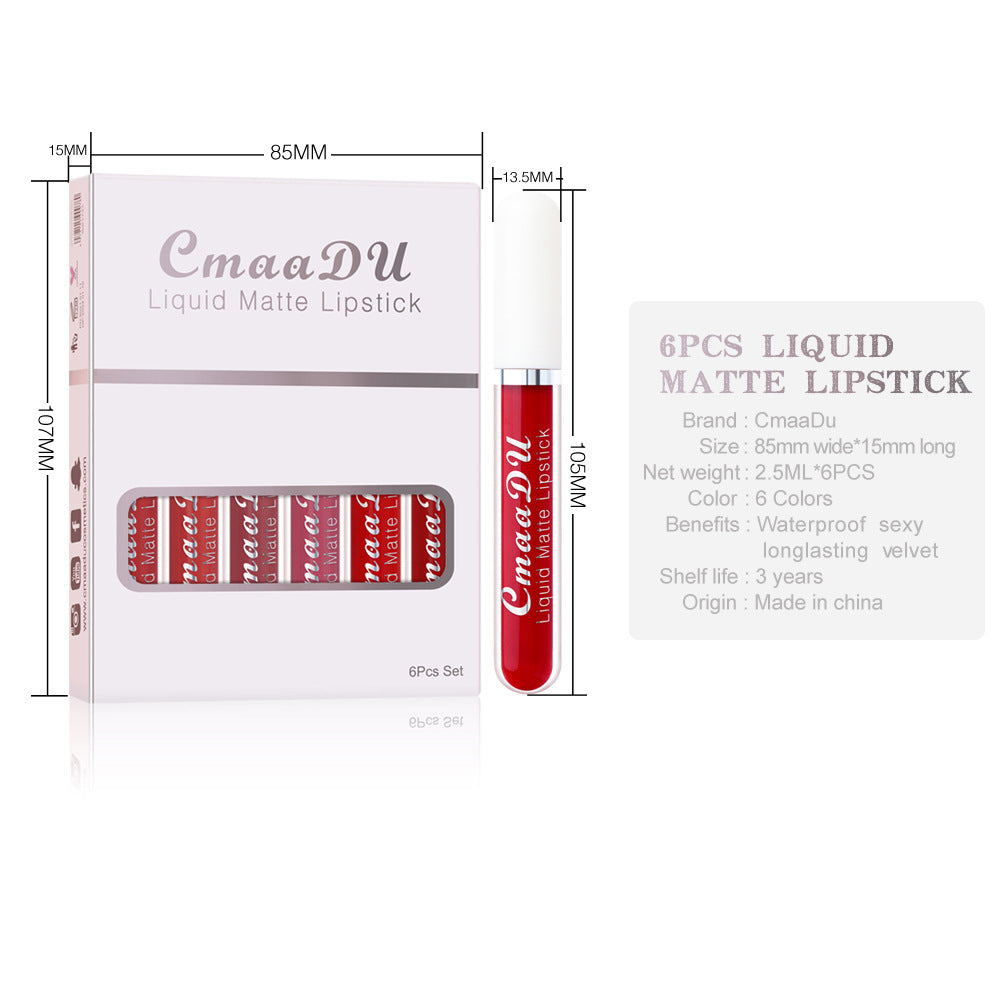 Matte Non-Stick Lipstick Set