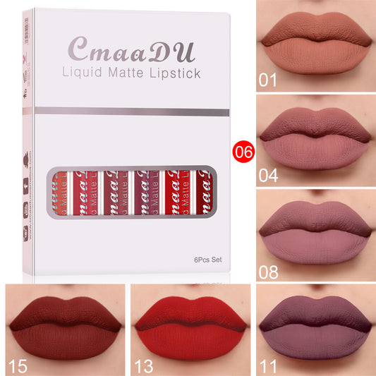 Matte Non-Stick Lipstick Set