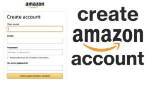 amazon account creation